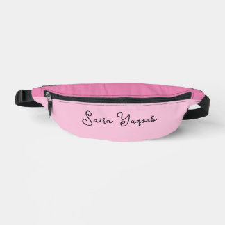  personalized Name colourful pink purple Fanny Pack