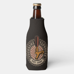 Personalized NAME Craft Beer Taphouse Brewery Bar Bottle Cooler