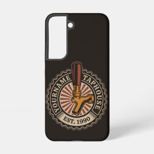Personalized NAME Craft Beer Taphouse Brewery Bar Samsung Galaxy Case
