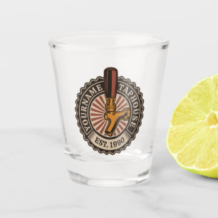 Personalized NAME Craft Beer Taphouse Brewery Bar Shot Glass