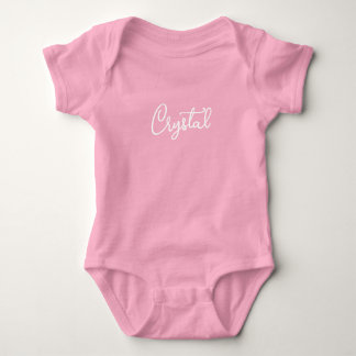 Personalized Name - Create Your Own Custom Name Baby Bodysuit