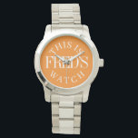 Personalized Name | Create Your Own Watch<br><div class="desc">For your golf loving guy or gal on the green or just your loved one that needs help finding their stuff,  this fun and funny opener is sure to be a hit! Need different colours,  logos,  etc.? *EMAIL ME FOR FREE HELP* and customization at hello@christiekelly.com</div>