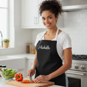 Personalized name, Custom barista apron