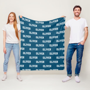 Personalized Name Custom Blanket for Kids/Youth