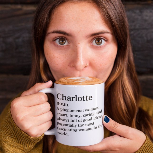 Personalized Name Custom Definition Coffee Mug (Creator Uploaded)