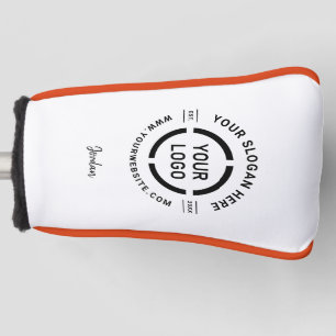 Personalized Name Custom logo branded promotional Golf Head Cover