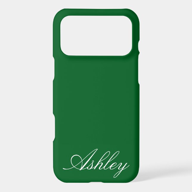 Personalized Name Custom Modern Minimal Monogram  (Verso)