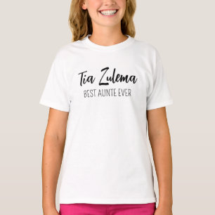 Personalized name • Custom name best aunt • add yo T-Shirt