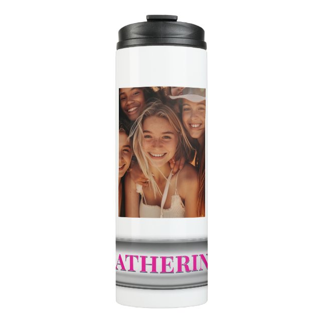 Personalized Name Custom Thermal Tumbler (Front)