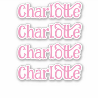 Personalized Name Decal Custom Times Four Sticker