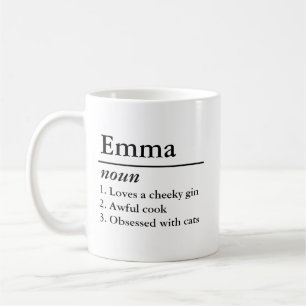 Personalized Name Definition Mug
