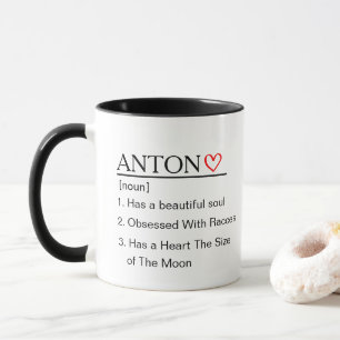 Personalized Name Definition Mug, Personalize Name Mug
