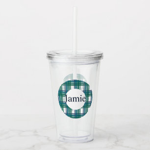 Personalized Name Design Acrylic Tumbler