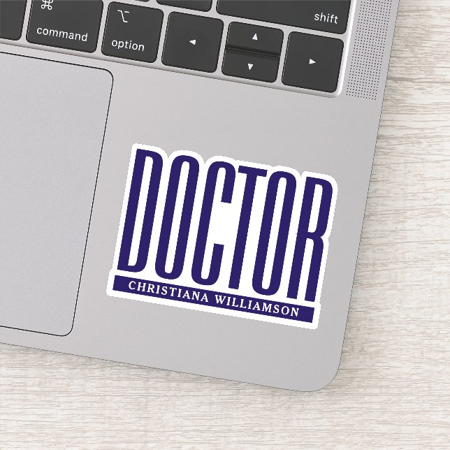 Personalized Name Doctor Med School Graduation (Detail)