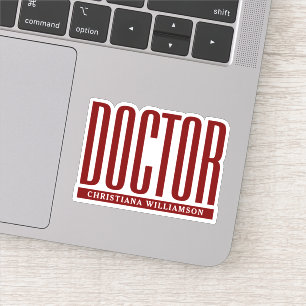 Personalized Name Doctor Med School Graduation