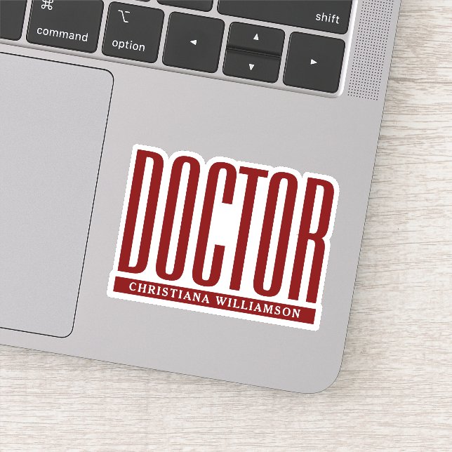 Personalized Name Doctor Med School Graduation (Detail)