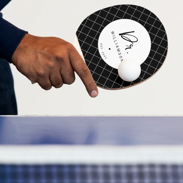 Personalized Name Doctor Medical School Doctoral  Ping Pong Paddle (Insitu)