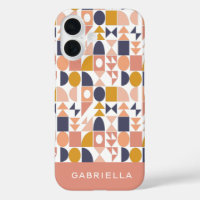 Personalized Name Earthy Geometric Boho Stylish