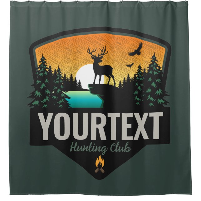 Personalized NAME Elk Hunting Wilderness Sunset (Front)