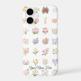 Personalized Name & Ethereal Garden Bloom