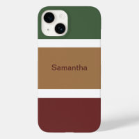 Personalized Name Fall Block Colours