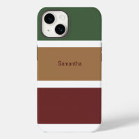 Personalized Name Fall Block Colours