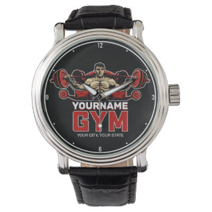 Personalized NAME Fitness Home GYM Weight Lifting Watch