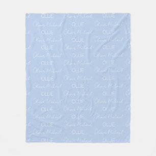 Personalized Name Fleece Blanket