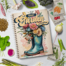Personalized Name Floral Watercolor Garden
