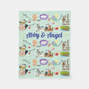 Personalized Name for You or your Child  Fleece Bl Blanket