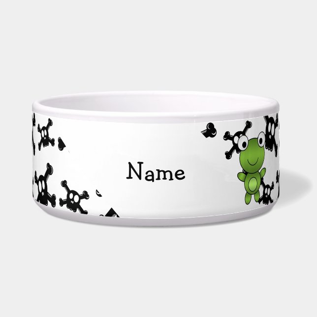 Personalized name frog skulls pattern (Front)