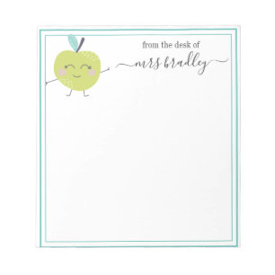 Personalized Name   From The Desk Of Notepad