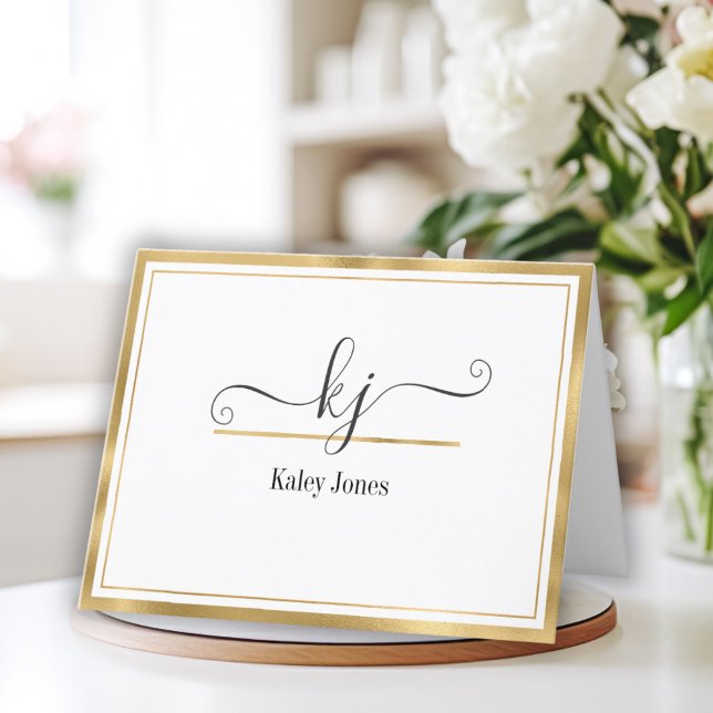 Personalized Name | From The Desk Of Thank You Car Card (Creator Uploaded)