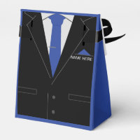 Personalized Name Funny Business Suit Tie Gift Box