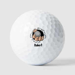 Personalized name Funny  Golf Balls