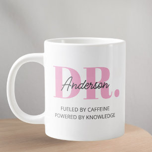 Personalized Name Funny Quote Doctor Graduation Large Coffee Mug