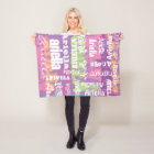 Personalized Name Girls Blanket