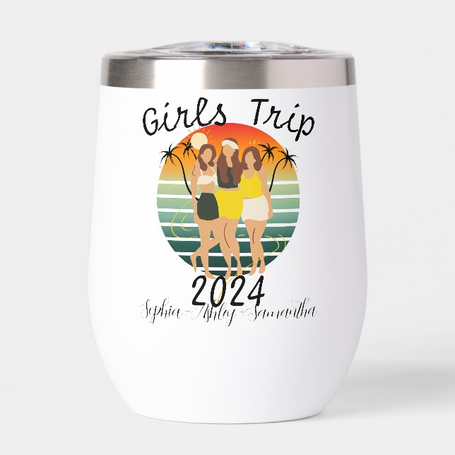 Personalized name girls trip 2024 (Front)