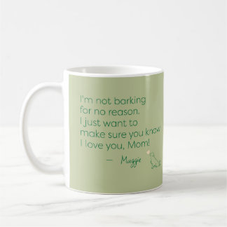 Personalized Name Golden Retriever Dog Mom Gift Coffee Mug