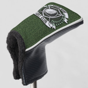 Personalized NAME Golfer Golf Club Turf Clubhouse  Head Cover