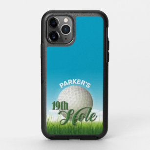 Personalized NAME Golfer Golf Pro Ball 19th Hole OtterBox Symmetry iPhone 11 Pro Case