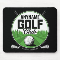 Personalized NAME Golfing Pro Golf Club Player