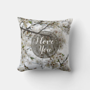 Personalized Name & Ho'oponopono prayer  Throw Pil Throw Pillow