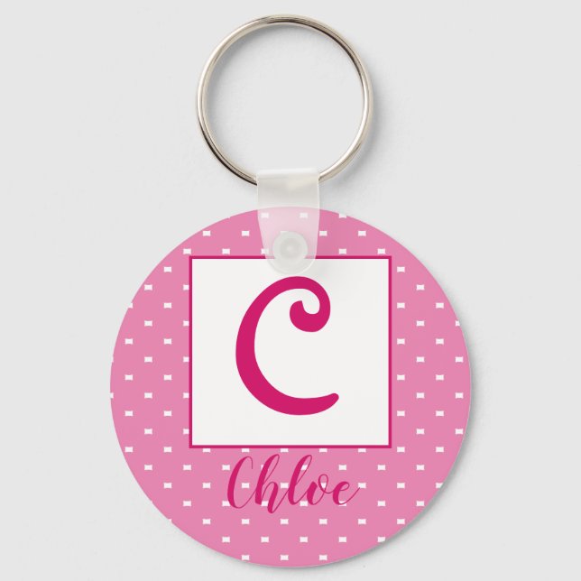 Personalized Name/ Initial keychain (Front)