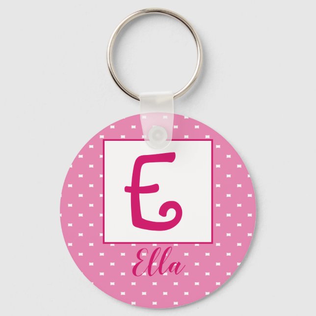 Personalized Name/ Initial keychain (Front)