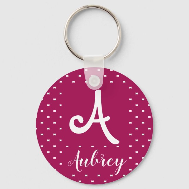 Personalized Name/ Initial keychain (Front)