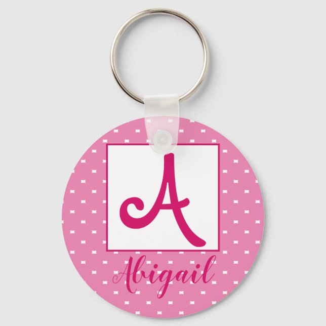 Personalized Name/ Initial keychain (Front)
