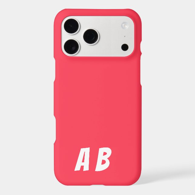 Personalized Name Initial Simple Stylish  (Back)