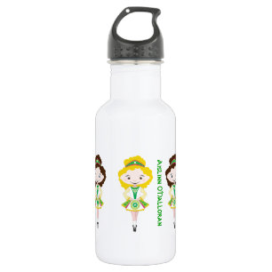 Personalized name irish dancer dancing troupe 532 ml water bottle