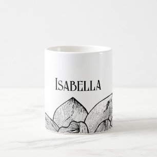 Personalized Name "Isabella" Magic Colour Mug